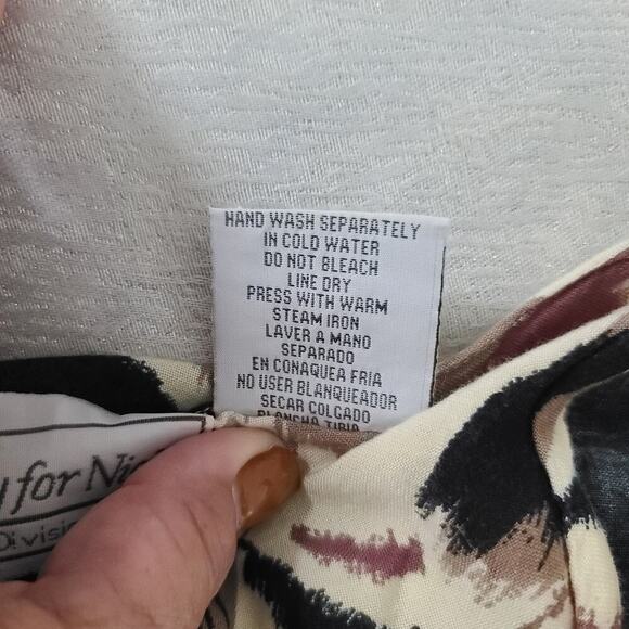 Day for Night Vintage Kaftan women's safari print - Picture 7 of 8